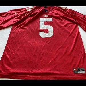 NY giants jersey sz XXL NIke